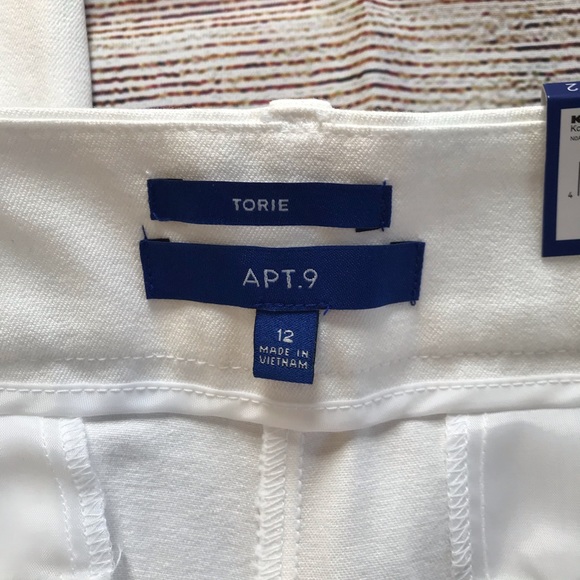 Women’s Apt 9 Torie Straight Leg Ankle Pants-sz 12 - Picture 3 of 12